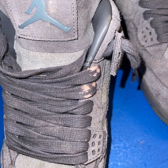 KAWS x NIKE AIR JORDAN RETRO IV 4 GREY 930155 003 SIZE 12 - Picture 8 of 12